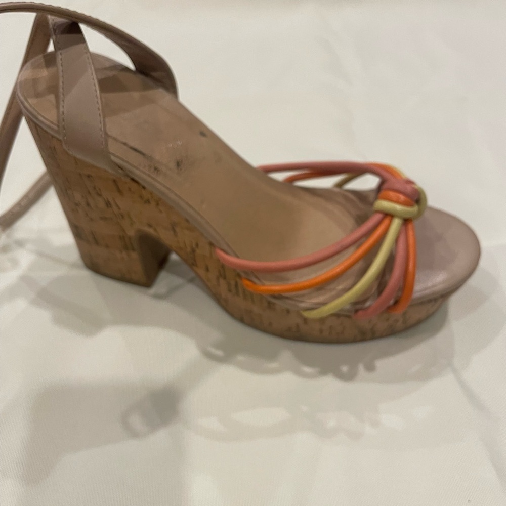 Stylish Multicolor Strappy Women's Wedge Sandals